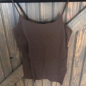 Brown Tank Top